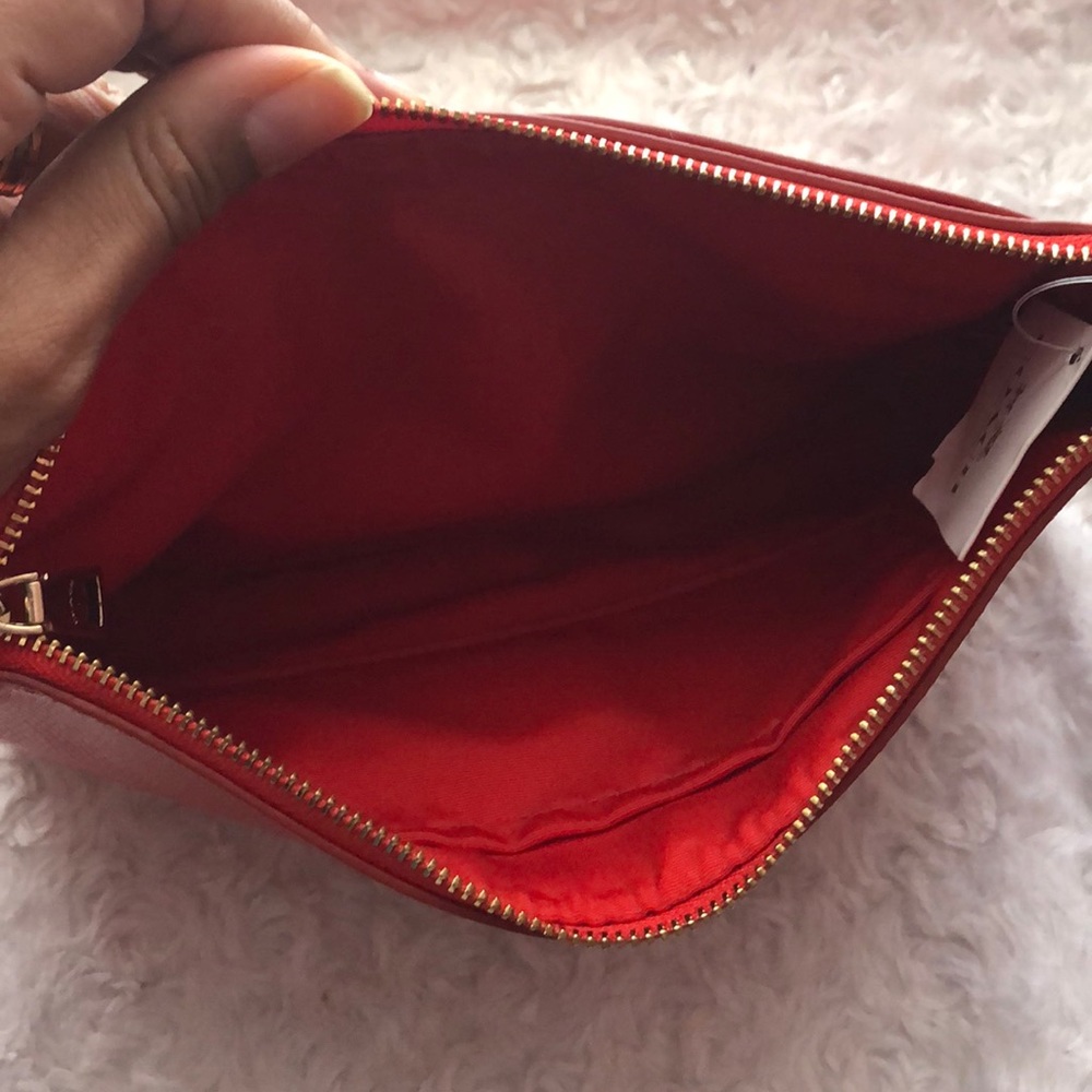 Coach Wristlet in Burnt Orange - Picture 8 of 8